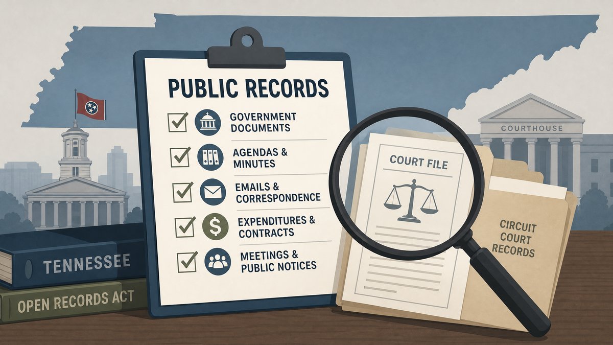 A Public-Records Checklist for Tracking Local Courts and Government