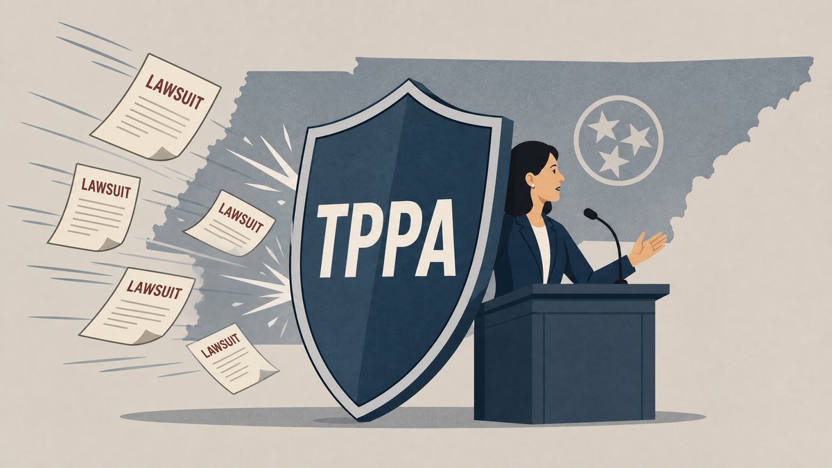 Anti-SLAPP Basics: What the Tennessee Public Participation Act Covers