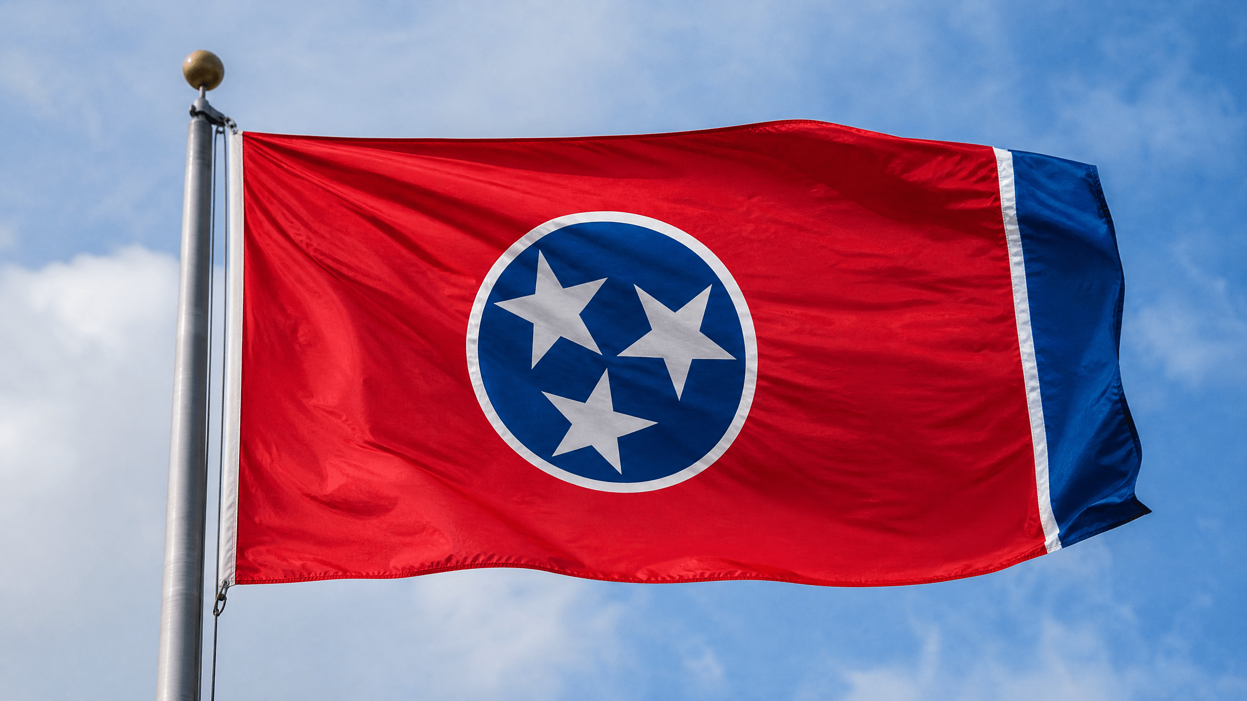 Tennessee appellate courts A Tennessee state flag, illustrating the state's appellate court system.